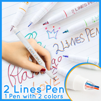 Double Lined Pens